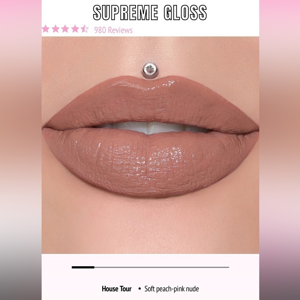 Jeffree Star Supreme Lip Gloss in House Tour, NEW!
